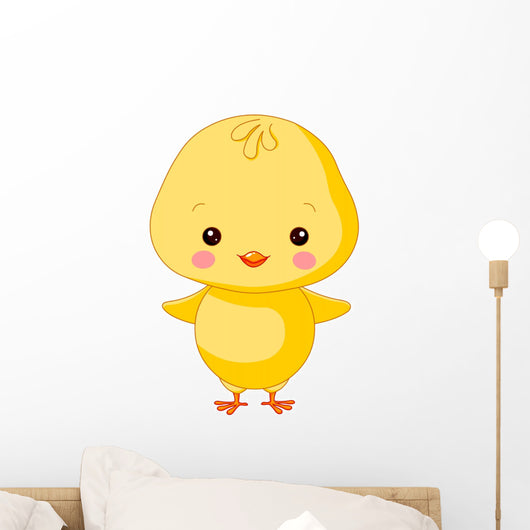 Farm animals. Chick Wall Decal