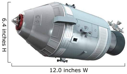 Apollo Command Service Module Wall Decal