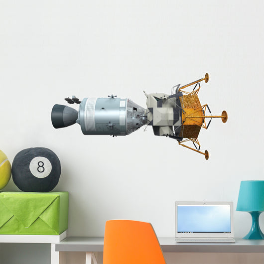 Apollo Module Spaceship Wall Decal