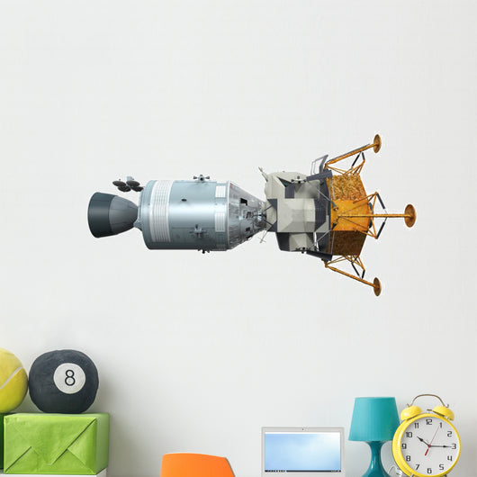 Apollo Module Spaceship Wall Decal
