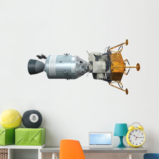 Apollo Module Spaceship Wall Decal
