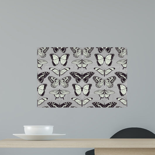 Butterfly Pattern Wall Decal