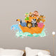Noah's Ark cartoon Wall Decal