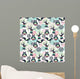 Forest Seamless Pattern Wall Decal Design 1