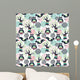 Forest Seamless Pattern Wall Decal Design 1