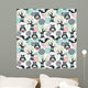 Forest Seamless Pattern Wall Decal Design 1