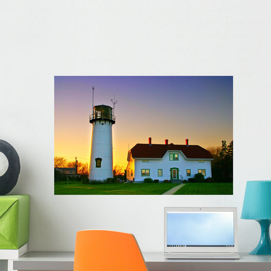 Chatham Lighhouse, Cape Cod.. Wall Mural