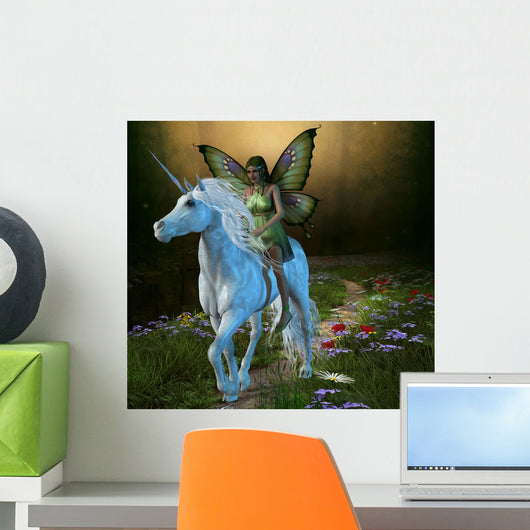 Forest Fairy and Unicorn