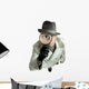 Detective with Magnifying Glass Wall Decal