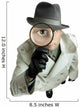 Detective with Magnifying Glass Wall Decal