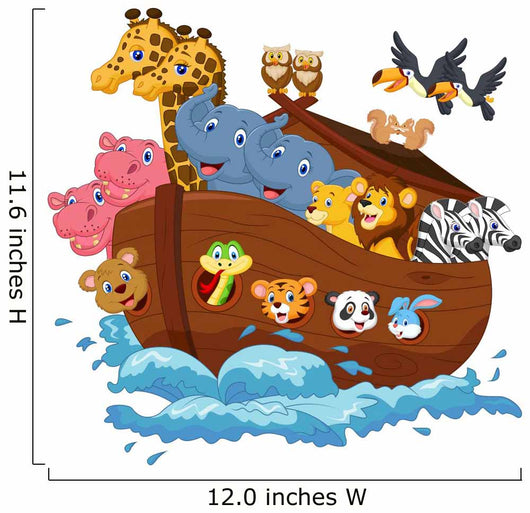 Noahs Ark Wall Decal