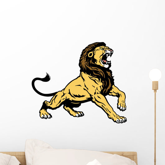 roaring lion Wall Decal