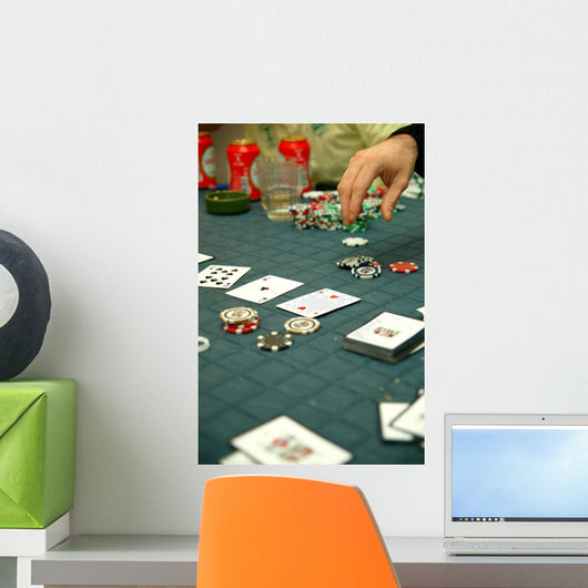 poker Wall Mural