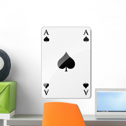Ace of Spades Wall Decal