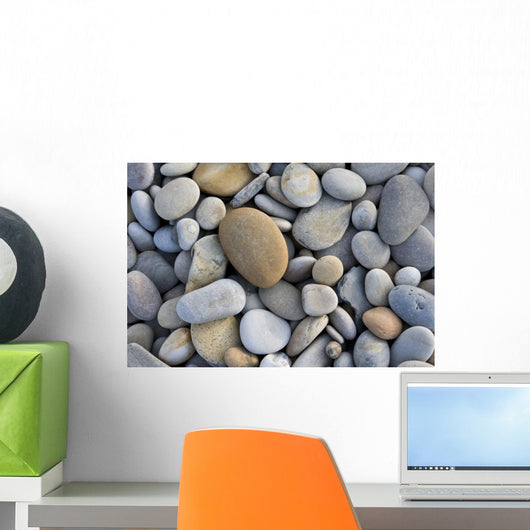 abstract background with round peeble stones