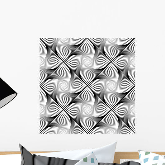 Design Seamless Twirl Movement Wall Decal