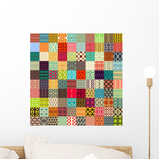 100 1 Retro Vector Wall Decal