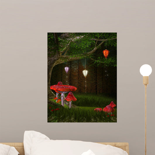 Enchanted nature series - Hill of lanterns