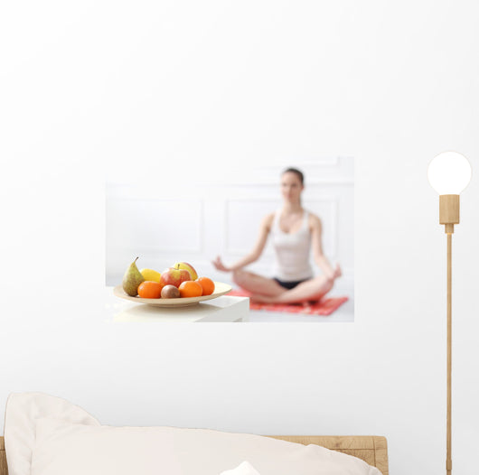 Lifestyle Beautiful Girl during Wall Decal