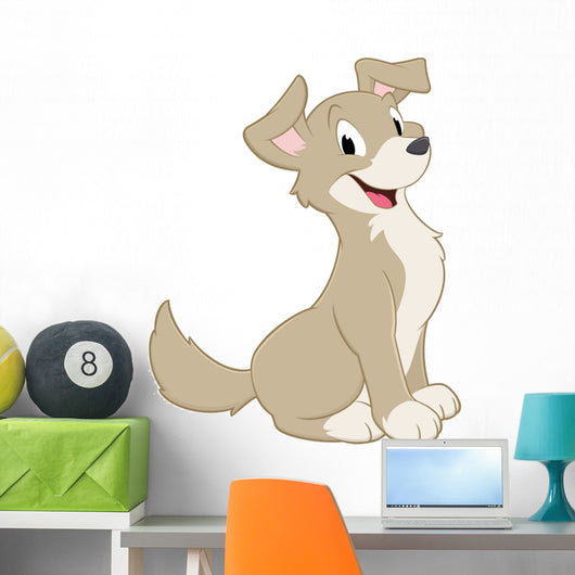 Cartoon Dog Wall Decal