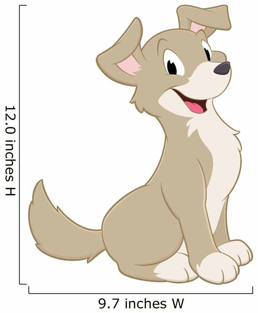 Cartoon Dog Wall Decal