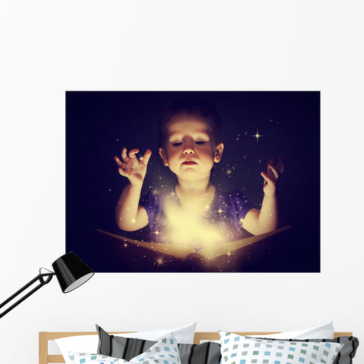 Baby Girl with Magic