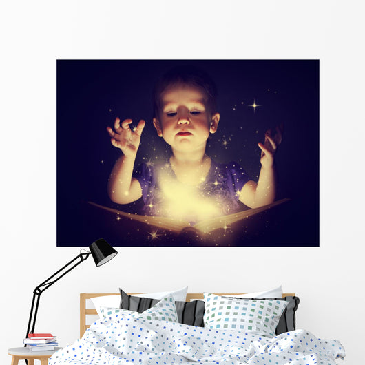 Baby Girl with Magic