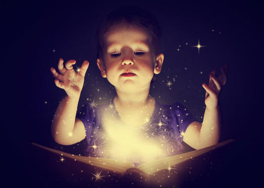 Baby Girl with Magic