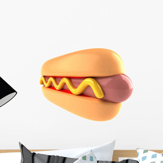 Hot Dog Wall Decal