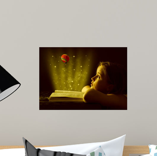 Teen Girl Reading Book