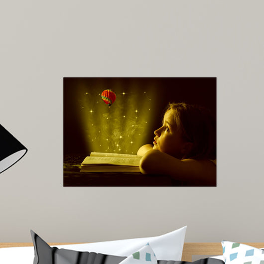 Teen Girl Reading Book
