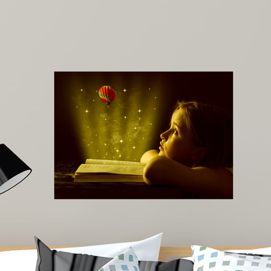 Teen Girl Reading Book