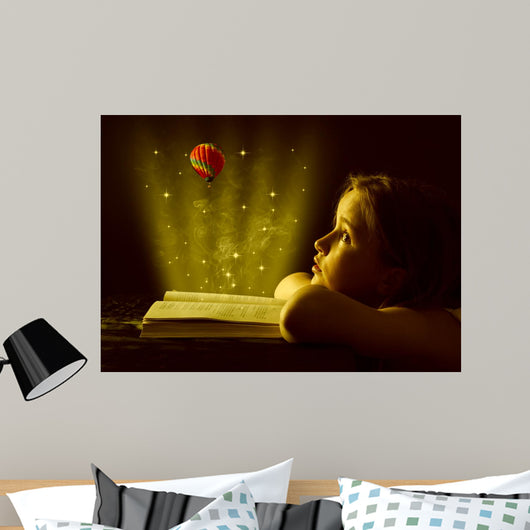 Teen Girl Reading Book