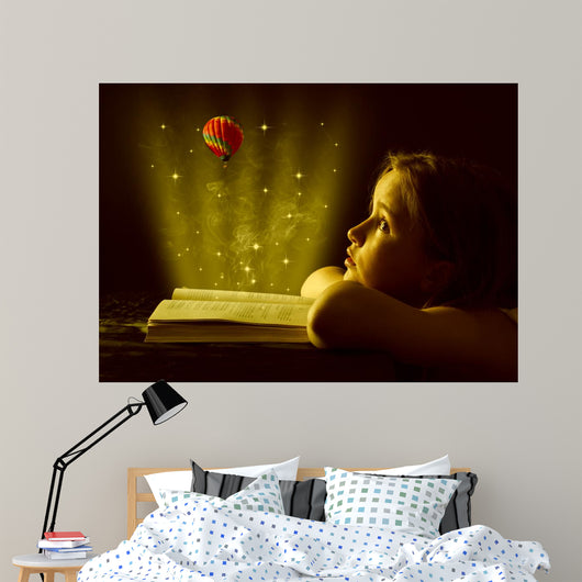 Teen Girl Reading Book