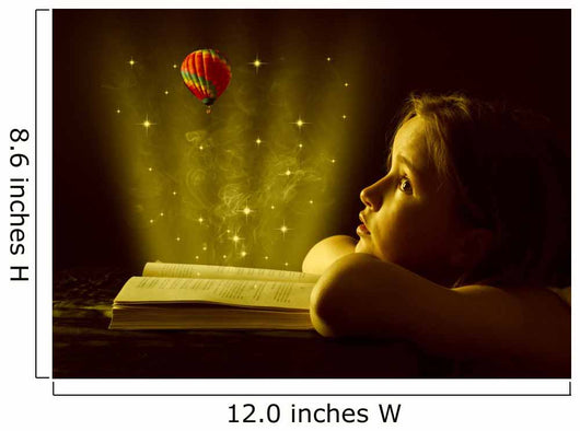 Teen Girl Reading Book