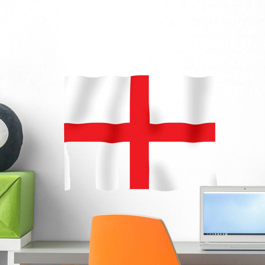 Fluttering Image English National Wall Mural