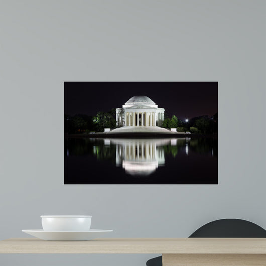 Washington Dc Reflection Jefferson