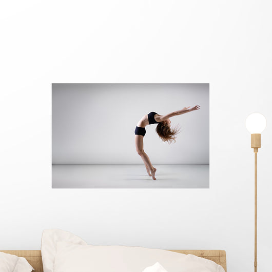 Dancing Girl Young Beautiful Wall Decal