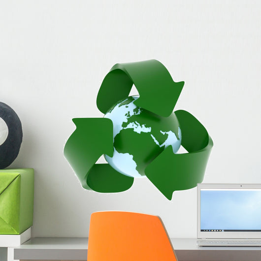 Recycled Earth Wall Decal