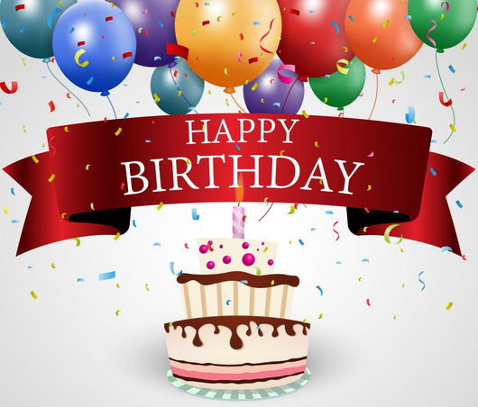 Birthday Card with Cake