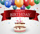 Birthday Card with Cake
