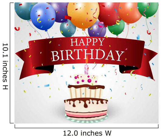 Birthday Card with Cake