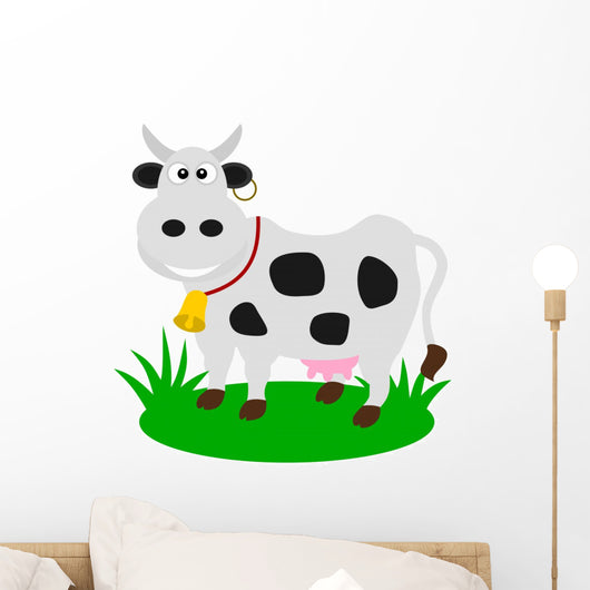 Dairy Cow Pasture Wall Decal