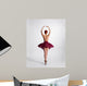 Female Ballet Dancer Wall Mural
