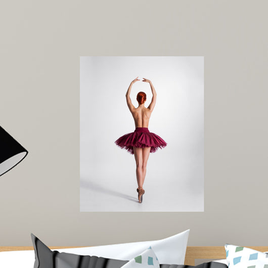 female ballet dancer Wall Mural