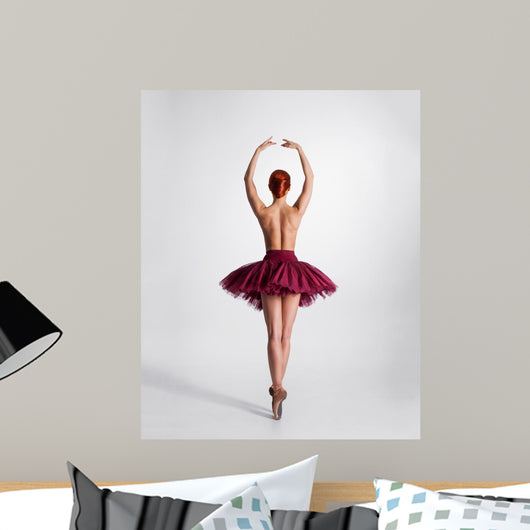 female ballet dancer Wall Mural