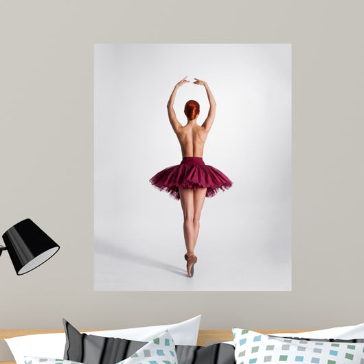 female ballet dancer Wall Mural