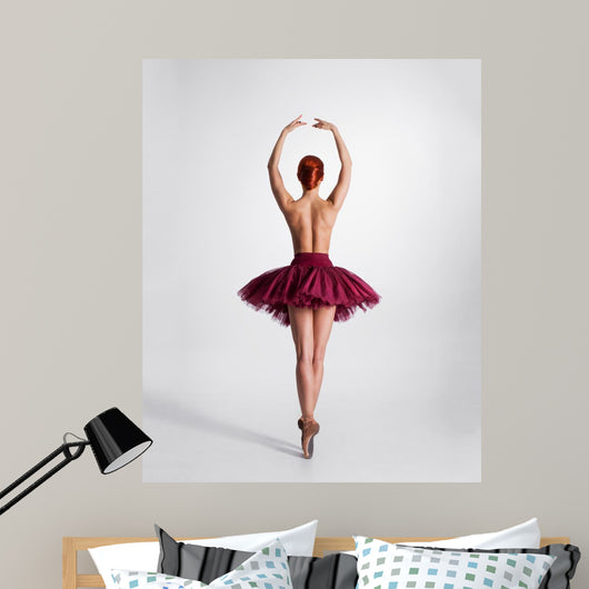 female ballet dancer Wall Mural