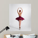 female ballet dancer Wall Mural