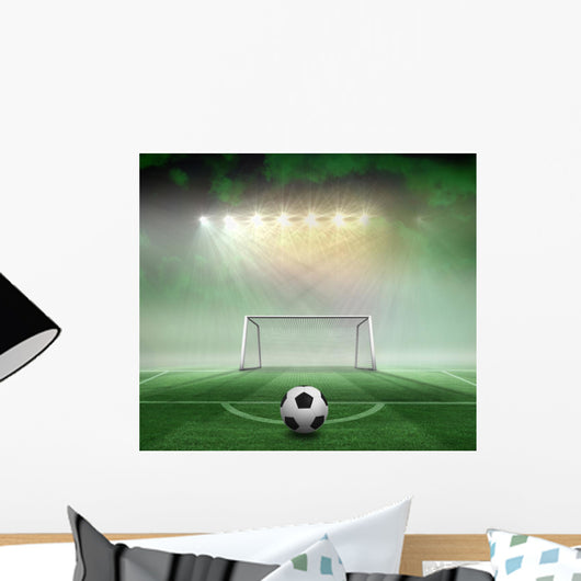 Black and White Football